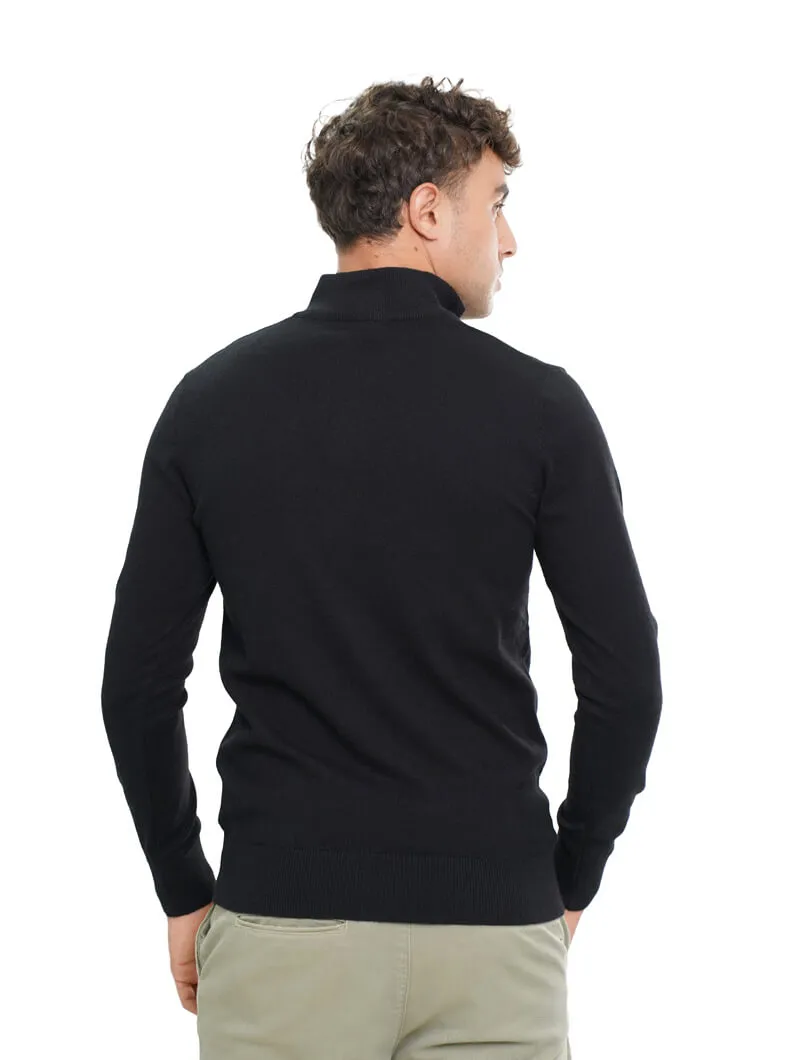 Pull camionneur avec col zippé